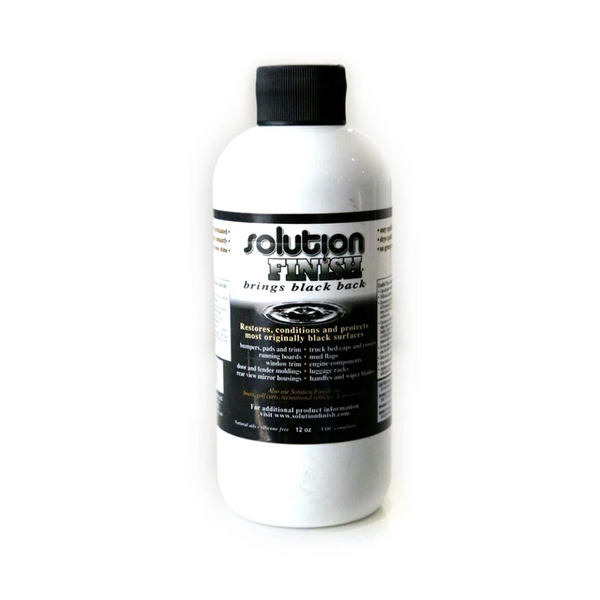 Solution Finish trim restorer black